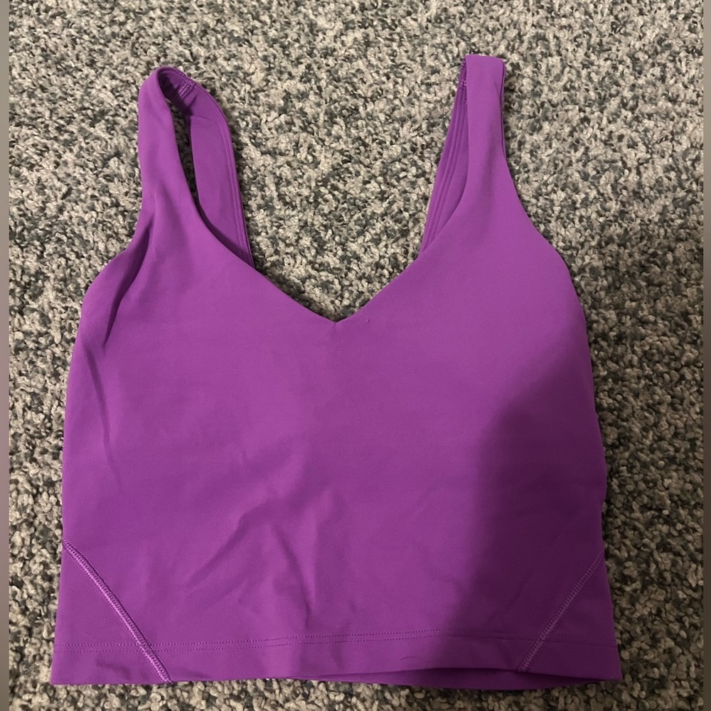 Lululemon align tank top purple